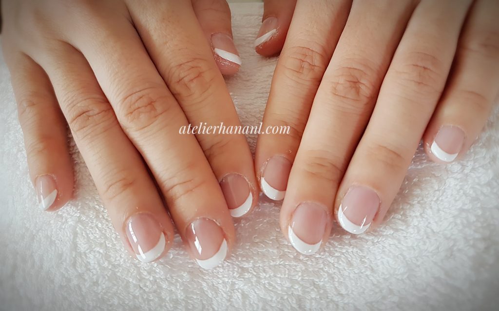 french gel nail in den haag