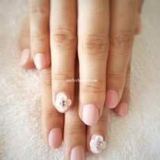 デンハーグへ出張~ブライダルネイルっぽい仕上がり デンハーグへ出張~ブライダルネイルっぽい仕上がり