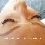Volume Lash after infill
