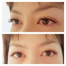 久しぶりのまつ毛エクステ