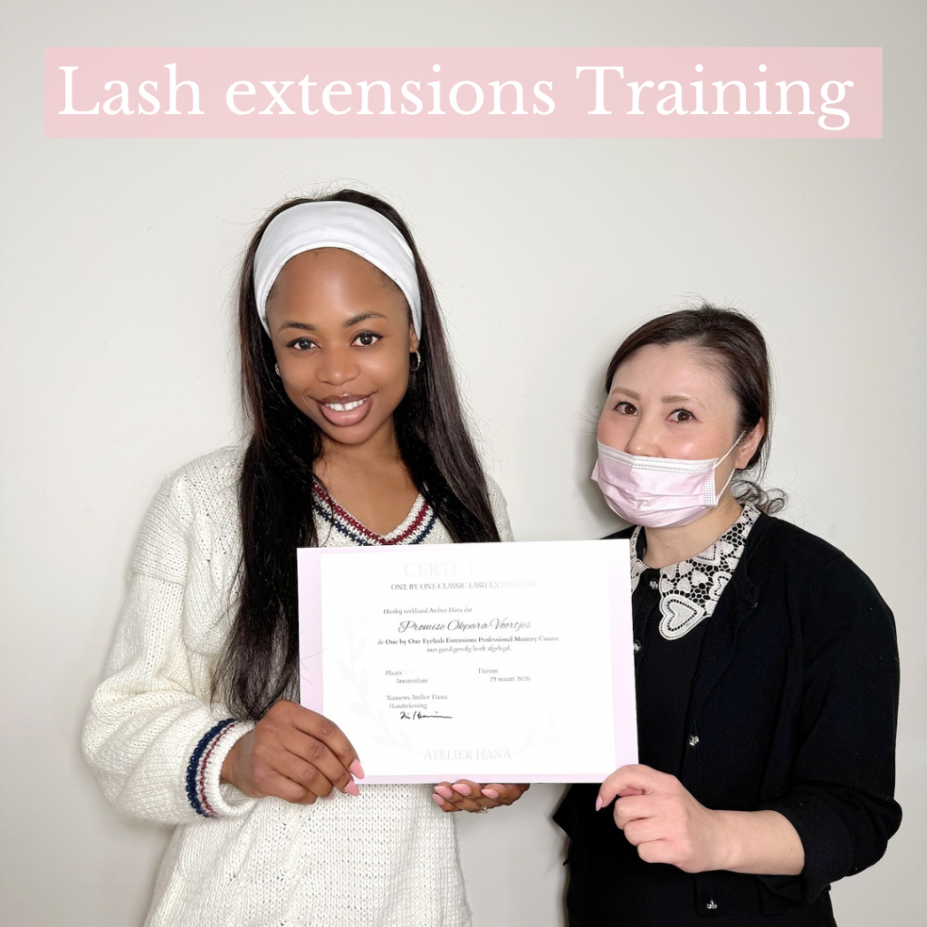 Lash extensions training